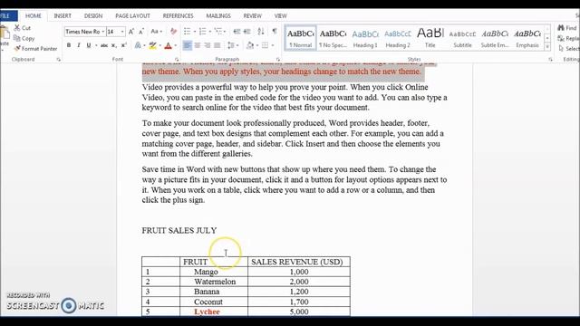 How to instantly move a table row, a numbered list or paragraph up or down in Word смотреть онлайн