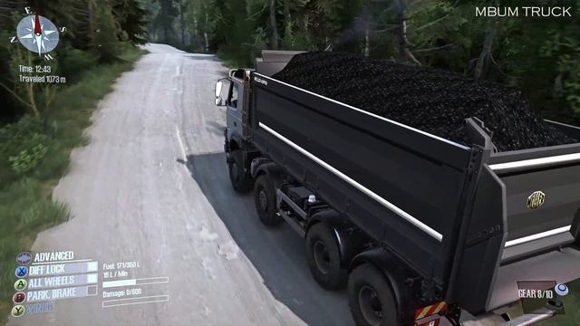 MOBIL DAM TRUK KEREN "Volvo FMX 500 8x8" - MBUM TRUCK смотреть онлайн