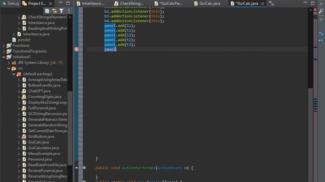Create Gui calculator in java using graphics classes#java #coding #fun #programmer смотреть онлайн