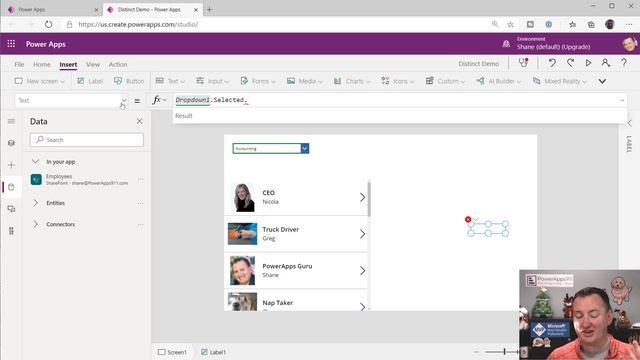 QTT - Power Apps Distinct Dropdown - Filter, SortByColumns, Delegation, AddColumns, UnGroup and mor смотреть онлайн