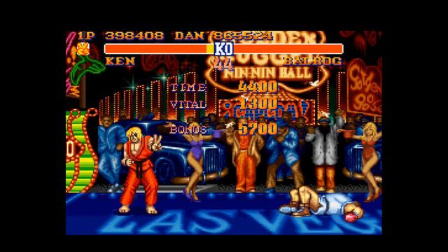 Street Fighter II SNES - Ken vs. Balrog - Hardest Setting смотреть онлайн