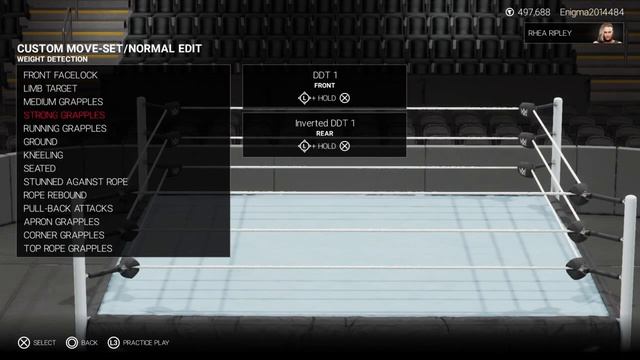WWE 2K19 Rhea Ripley Moveset.mp4