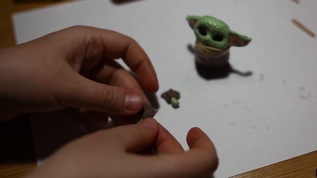 Baby Yoda Kawaii Tutorial/Малыш Йода из Мандалорца/Полимерная глина