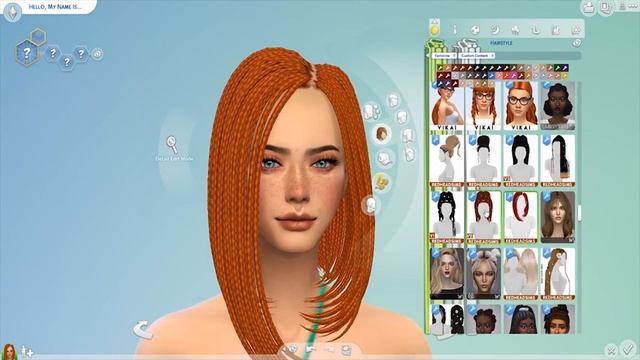entire sims 4 female alpha cc hair collection (50+LINKS!!!) смотреть онлайн