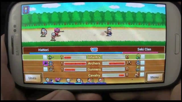 Ninja Village (Kairosoft) gameplay on Galaxy S3 смотреть онлайн