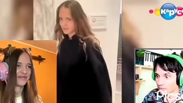 Квинка И Холи бам На Карусель? #холибам #квинкаслоумо смотреть онлайн