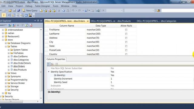 data base e commerce website part 1 смотреть онлайн