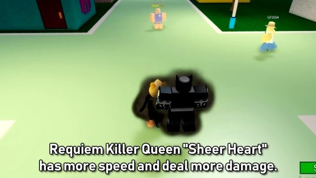 Killer Queen Requiem Showcase in Jojo Blox! ► ROBLOX смотреть онлайн