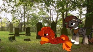 Пони страшилка Девочки близняшки.