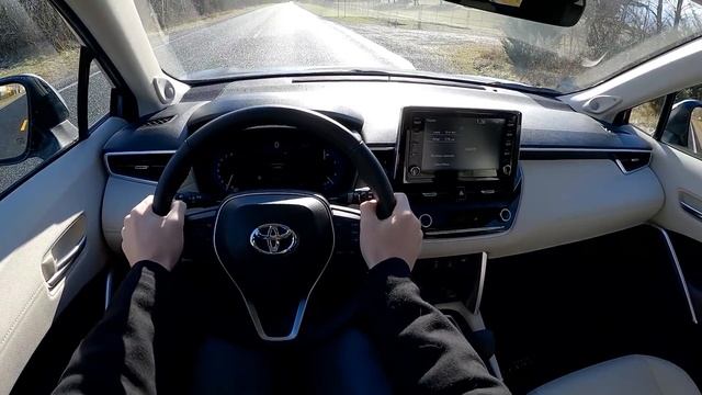 2022 Toyota Corolla Cross XLE AWD - POV Test Drive (Binaural Audio)