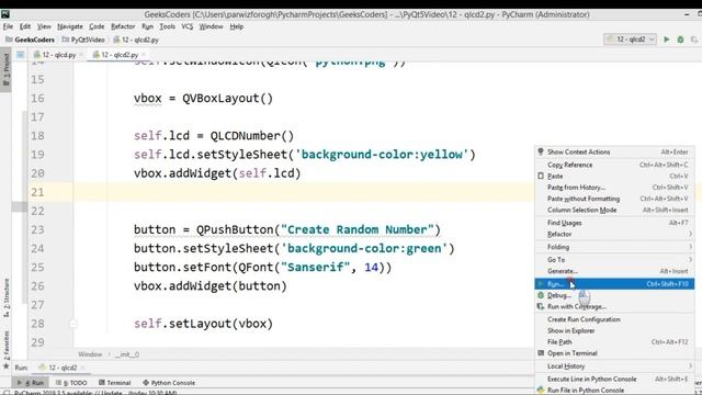 PyQt5 Tutorial - Working with QLCDNumber in Qt Designer смотреть онлайн