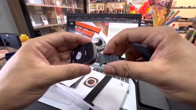 IWO W68 ULTRA MAX ( W68+ ) - Como Trocar a Pulseira Corretamente смотреть онлайн