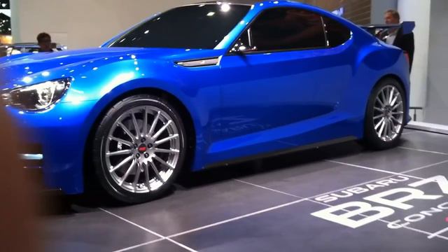 2012 Subaru BRZ Concept STI смотреть онлайн
