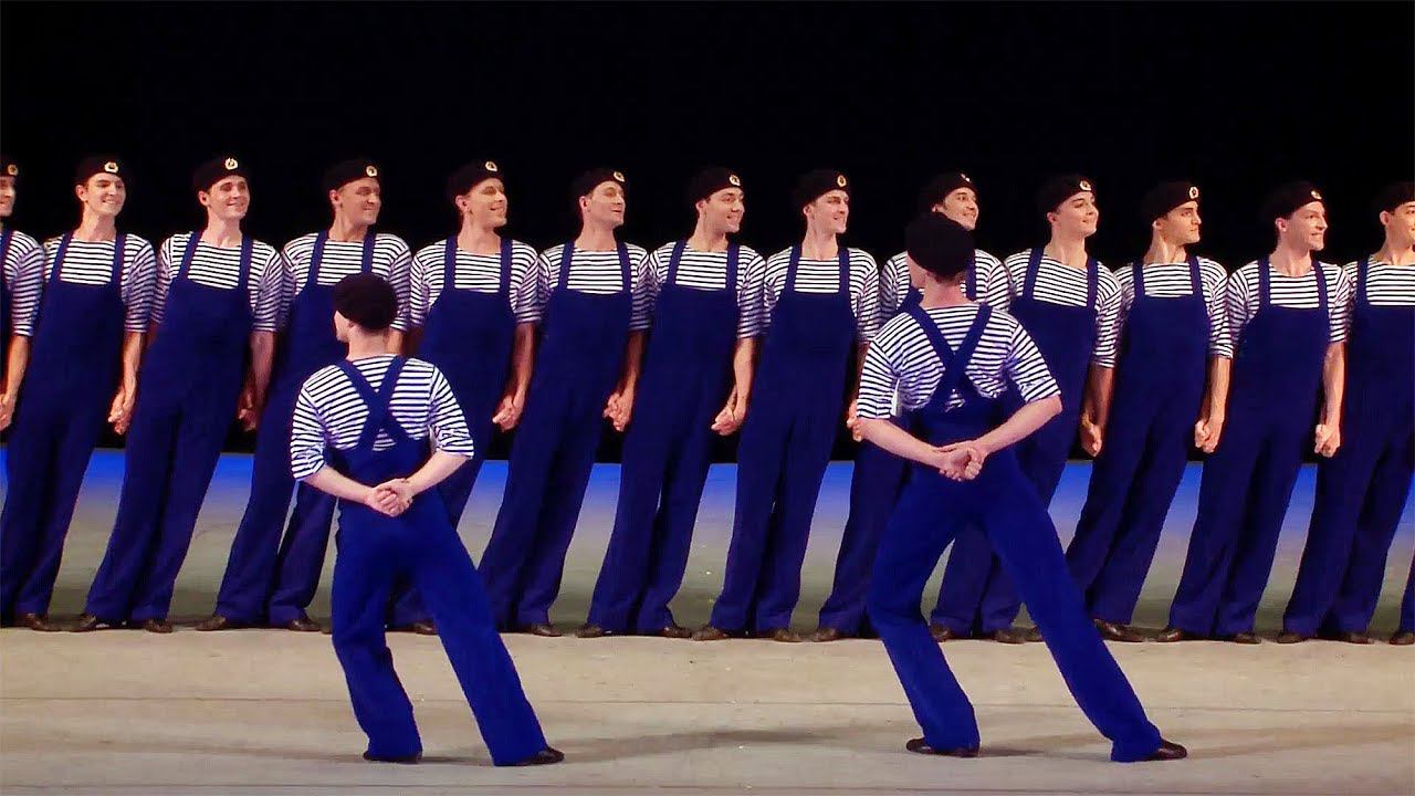 Флотская сюита "День на корабле". Балет Игоря Моисеева. смотреть онлайн