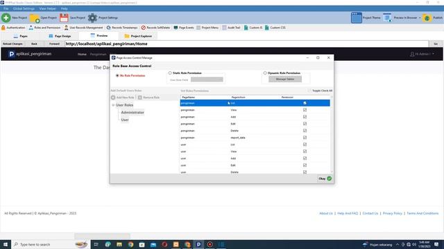 Part 2 - User Records Management & Static Role Permission di PHPRAD #phprad #nocodeapp смотреть онлайн