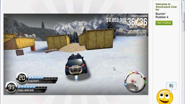 Burnin rubber 4 , how to find the snow peak BOSS TICKET смотреть онлайн