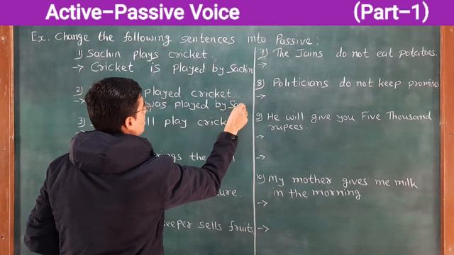 Active and Passive Voice | English Grammar in Gujarati by Nishant Katira смотреть онлайн