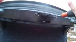 рено меган 2 ремонт замка багажника