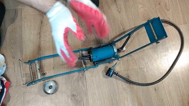 Ножной насос не качает воздух. Ремонт насоса для авто. смотреть онлайн