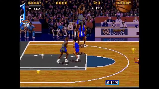 NBA Jam Tournament Edition ... (Sega Genesis) Gameplay смотреть онлайн