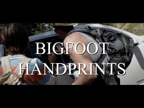 BIGFOOT HANDPRINTS!