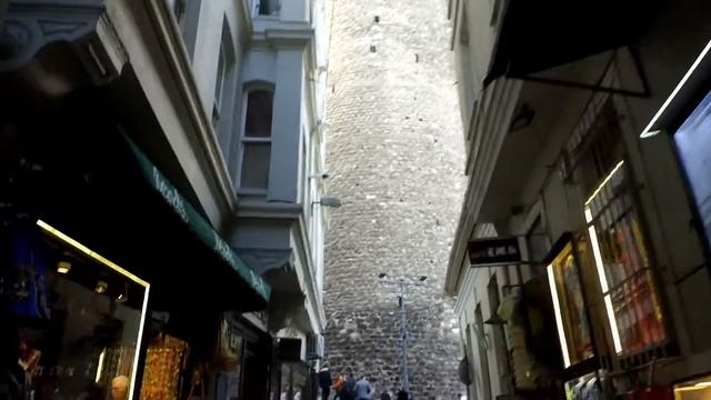 Вид на Золотой рог с башни Галата. Мост Галата. Стамбул Турция 15.10.2018 step 161 смотреть онлайн