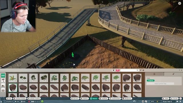 Planet Zoo Beta - Part 7 - First WALKTHROUGH Habitat! смотреть онлайн