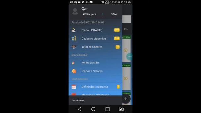 APLICATIVO MYCONTROL PARA ANDROID, CONTROLE DE CLIENTES, GERENCIAR CLIENTES SEM EXCEL, SEM PLANILHA смотреть онлайн
