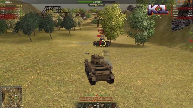 M2A4 Пройдемся по Шерманам Займемся танками США .Wild Tanks Online смотреть онлайн