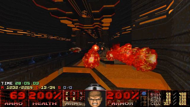 Doom II: Sunder - Map 18 (The Singing Void) UV-Max in 56:01 смотреть онлайн