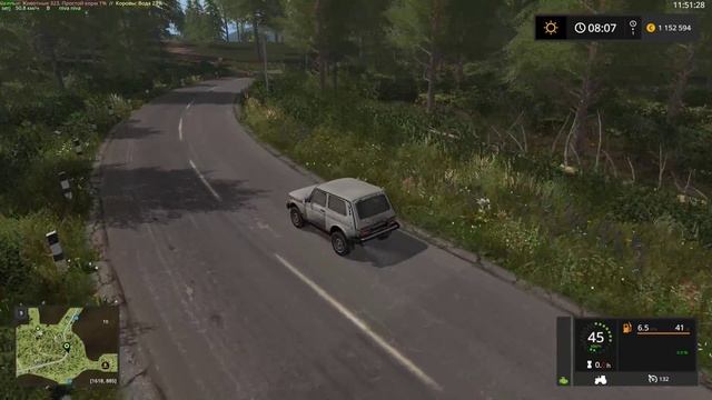 Мод авто ВАЗ-2121 Нива v1.1 Фермер Симулятор 2017 смотреть онлайн