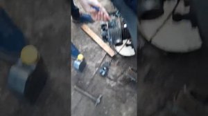 пламя из цилиндра мотоцикла урал