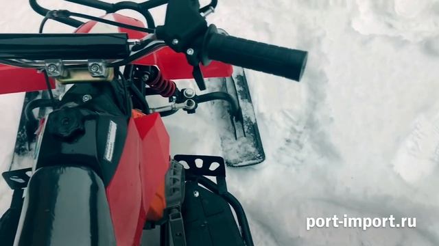 Детский снегоход - вездеход - снегокат - квадроцикл смотреть онлайн