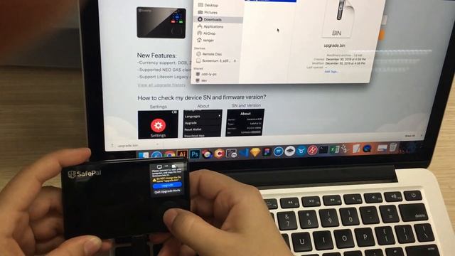 How to upgrade your firmware? SafePal step-by-step guide ( Mac Version) смотреть онлайн