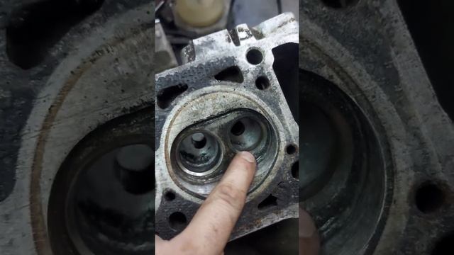 Чистовая доработка ГБЦ. Полировка каналов , лайфак смотреть онлайн