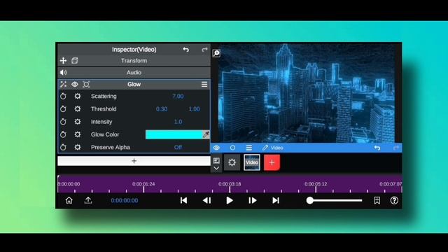 Buildings Scan Vfx in Node Video editor смотреть онлайн