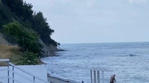 Джанхот под Геленджиком. Поселок и море.