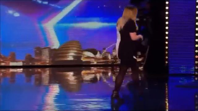 Britain's Got Talent Jade Scott Performs Before Her Calum Scott