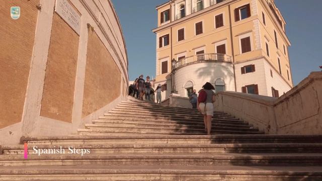 Spanish Steps (Piazza de Spagna) Virtual walking Tour in Rome Italy ?? - #BidhanShil смотреть онлайн