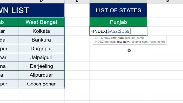 Index Match Formula using Dynamic Drop-down list in Microsoft Excel | Index Match Function in Excel смотреть онлайн