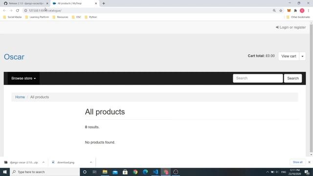 Customize Templates | E-Commerce Website | Django Oscar #3