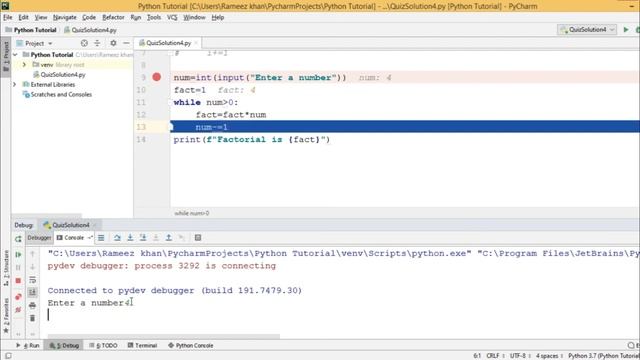 #25 Python Tutorial for Beginners | Quiz_4 Solution | python exercise solution смотреть онлайн