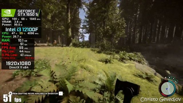 Sons Of The Forest on GTX 1650 Super | 1080p - Medium Settings | i3 12100F смотреть онлайн