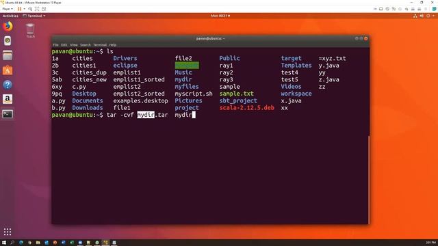 Part 14 - Unix/Linux for Testers | Zipping & Extracting Files | tar command смотреть онлайн
