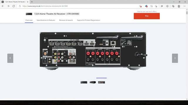 Sony 7.2ch Home Theatre AV Receiver STR DN1080 - 5.1.2 смотреть онлайн