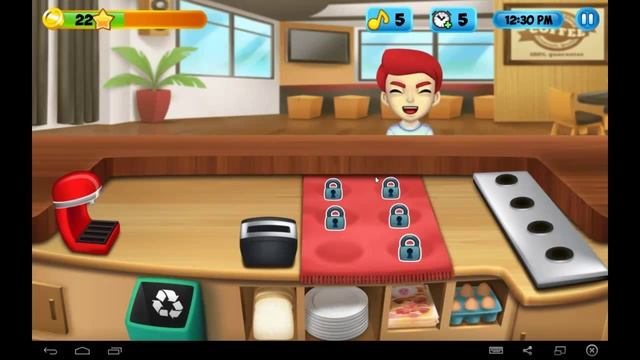 Кофейня (Уровень 1) Прохождение Игры/ My Coffee Shop (Level 1) Gameplay смотреть онлайн