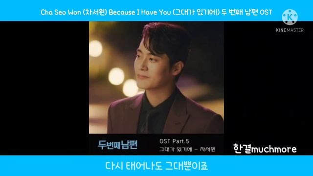 [Lyrics/가사] Cha Seo Won (차서원) - Because I Have You (그대가 있기에) 두 번째 남편 OST смотреть онлайн