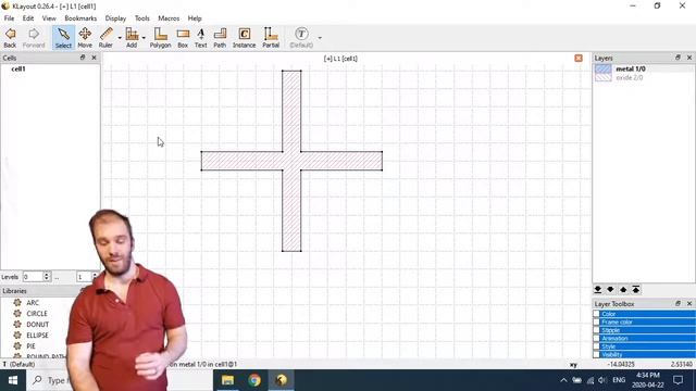 KLayout Tutorial #2: Editing Shapes смотреть онлайн