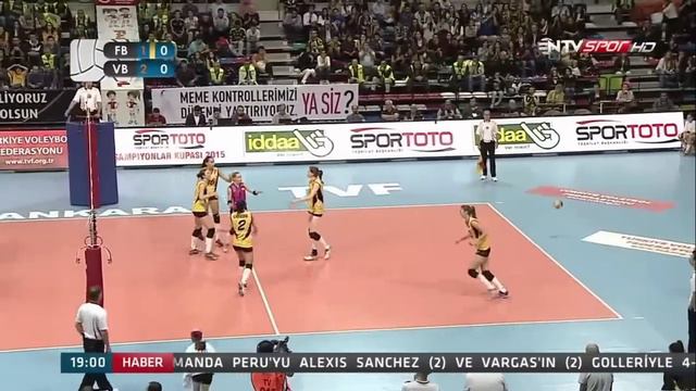 KİM YEON KOUNG 30 Pts Fenerbahçe Grundig vs Vakıfbank Spor Toto Şamp.Kupası смотреть онлайн