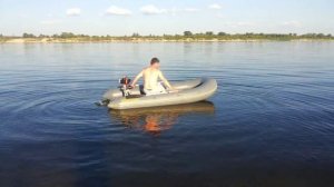 МОЙ ЛОДОЧНЫЙ МОТОР ИЗ ТРИММЕРА 1